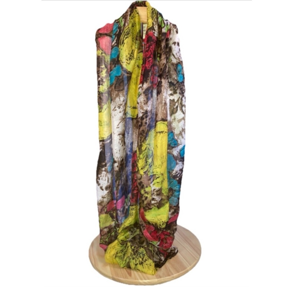 Full Circle Exchange 80x20 Scarf (40" infinity scarf) NWOT 4440